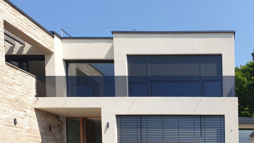 Galerieverglasung Balkon Glasgeländer, Glaserei Andreas Asam Augsburg